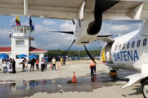 Aeropuerto de Aguachica recibió su primer vuelo comercial luego de 30 años de abandono