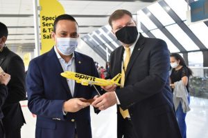 Spirit Airlines inaugura conexión directa entre EEUU y Santander